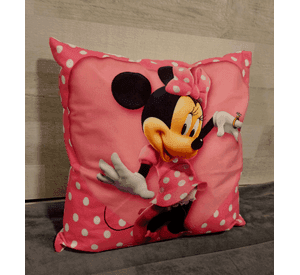 Cojín Felpa 45x45 cm De Minnie Extra Suave
