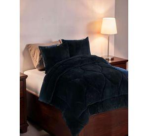 PLUMON CHIPORRO DE INVIERNO PREMIUM 2 PLAZA  COLOR NEGRO 2