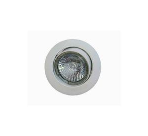 Foco Empotrado Aluminio Blanco Basculante