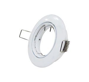 Foco Empotrado Aluminio Blanco Basculante