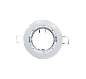 Foco Empotrado Aluminio Blanco Basculante