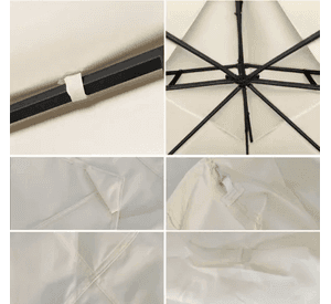 Lona carpa repuesto toldo 3x3 filtro uv
