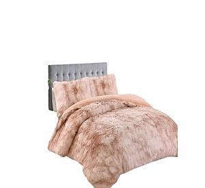 COBERTOR DE INVIERNO PELUDO 2 PLAZAS 230X250CM BEIGE