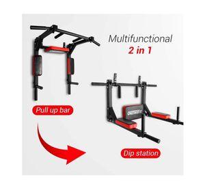 Barra Dominadas Ejercicios Multifuncional Pared Gym 8 En 1