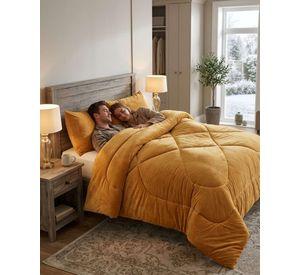 Plumon Plush de Chiporro Ultra Suave Para Invierno Plaza y media m21