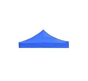 Carpa lona de repuesto para toldo, 3x3 m, engomada, impermeable, 600D, color azul