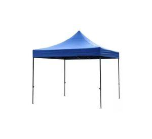 Carpa lona de repuesto para toldo, 3x3 m, engomada, impermeable, 600D, color azul