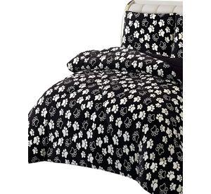 COBERTOR CON CHIPORRO PLUSH 2 PLAZAS 230X250CM NEGRO C13