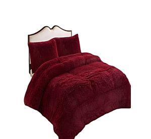 COBERTOR DE INVIERNO PELUDO 2 PLAZAS 230X250CM BURDEO