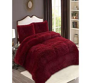 COBERTOR DE INVIERNO PELUDO 2 PLAZAS 230X250CM BURDEO