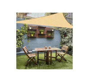 Carpa Toldo Vela Triangular Impermeable UV 5x5x5 MTS