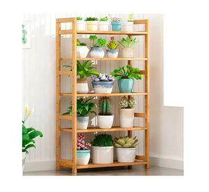Organizador Estante De Bambu 5 Niveles De Cocina Y Baño