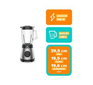 Licuadora Mademsa 1,5L con 5 velocidades 500W MBL50