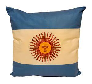 Cojín Almohada 45x45 Cm De La Bandera de Argentina Extra Suave