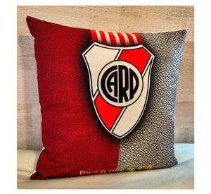 Cojín 45x45 cm Felpa Extra Suave De River Plate Argentina