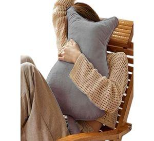 Cojin de Gato Extra Suave para decorar o apego para niños Gris