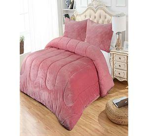 SET COBERTOR DE INVIERNO PLUSH 2 PLAZAS 230X250CM P12