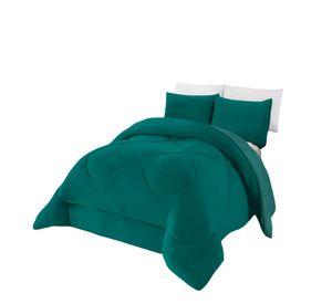 PLUMON INVIERNO 2 PLAZA 230CM X 250CM COLOR VERDE