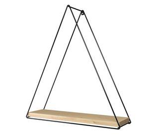 REPISA TRIANGULAR TOTAL WHITE 25X10X25CM VEKKAHOME