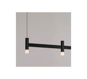 LÁMPARA COLGANTE POETIC NEGRO LED 12W 3000K