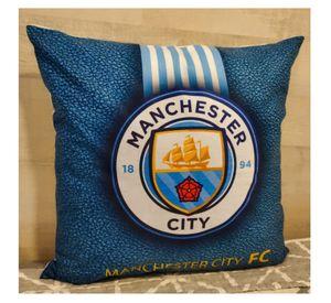 Cojín Felpa 45x45 cm De Manchester City Extra Suave