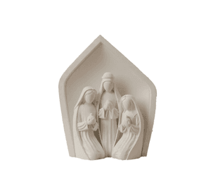 Adorno navidad - Pesebre sereno minimalista