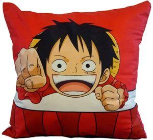 Cojín Felpa 45x45 cm De Mini Luffy Extra Suave