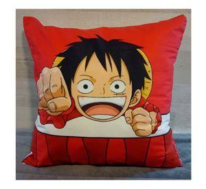 Cojín Felpa 45x45 cm De Mini Luffy Extra Suave