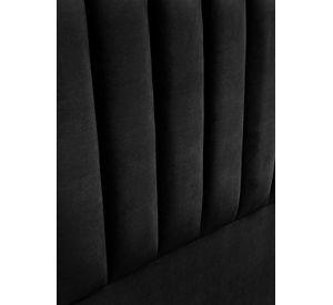 Respaldo de Cama Tubular Vertical Lino Grafito - Super King