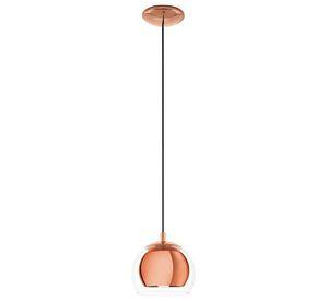 Lámpara Colgante Rocamar Cobre E27 1X40W
