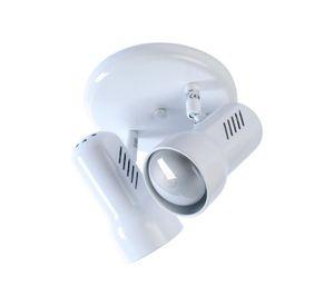 Plafón Blanco R63 2 luces