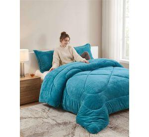 Plumon Plush de Chiporro Ultra Suave Para Invierno Plaza y media m20