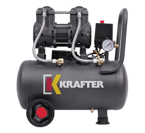 COMPRESOR DE AIRE LIBRE DE ACEITE 24L 1.3 HP 1,1KW KRAFTER