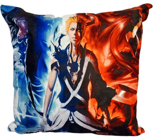 Cojín Felpa 45x45 cm De Bleach Ichigo Kurosaki Extra Suave
