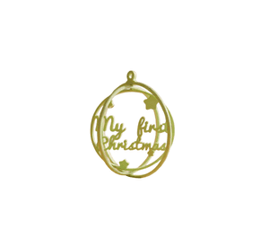 Adorno navidad para árbol - Mi primera navidad