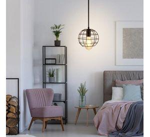 Lampara Colgante Metal Vintage Industrial Incluye Ampolleta