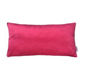 COJIN DECORATIVO DISEÑO SUAVE ROSA FUCSIA 50X30 RELLENO