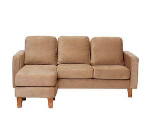 JUEGO DE LIVING 3-1 SECCIONAL INTERCAMBIABLE VENECIA TELA VELVET + SITIAL KIEL TELA