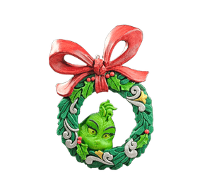Adorno de Navidad - Corona del Grinch
