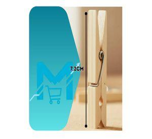 Pack X3 50 Pinzas De Madera Perros Para Colgar Ropa 150unid