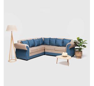 SOFA SECCIONAL NEW IRLANDA BI BEIGE AZUL