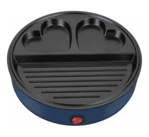 Sartén Mini Plancha 3 En 1 Antiadherente Multifuncional Lau