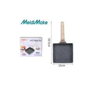 Sartén Cuadrado Antiadherente - Ideal para Tortillas