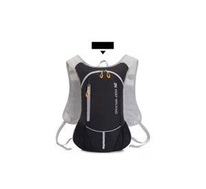 Mochila ultraligera outdoor trekking running + bolsa agua negro