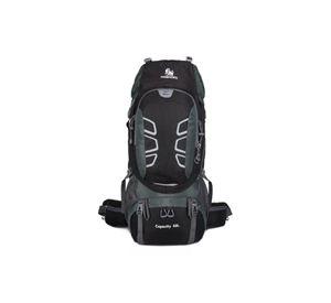 Mochila impermeable 60L color negro