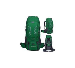 Mochila impermeable 60L color verde
