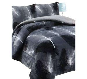 COBERTOR CON CHIPORRO 2 PLAZAS 230X250CM GRIS B3