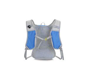 Mochila ultraligera outdoor trekking running + bolsa agua azul
