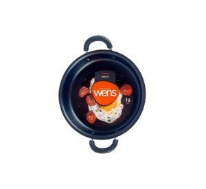 Paila antiadherente de 16 cm, marca Wens, color negro