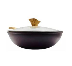 Wok con Tapa Oak Stone 30 cm